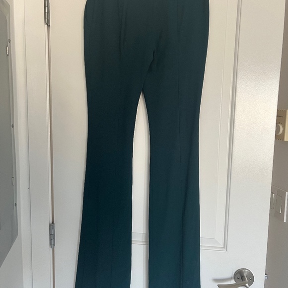 Alexander McQueen Boot Cut Tailored Trousers in Forrest Green - Picture 12 of 15